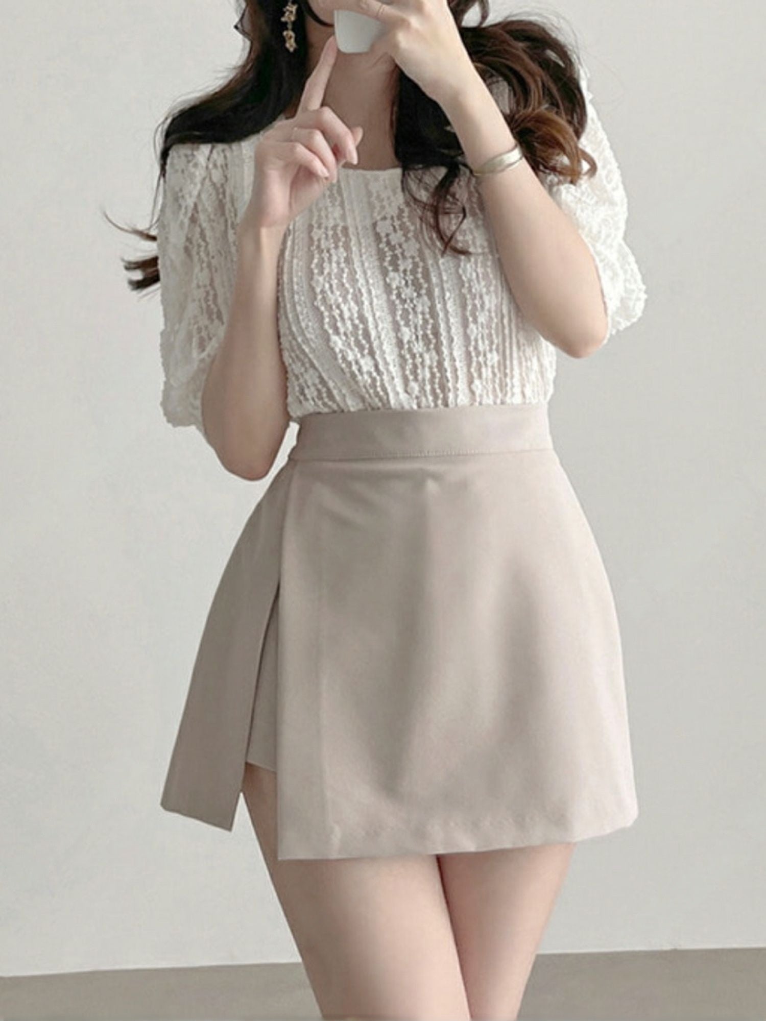 Graceful Wrap Skirt
